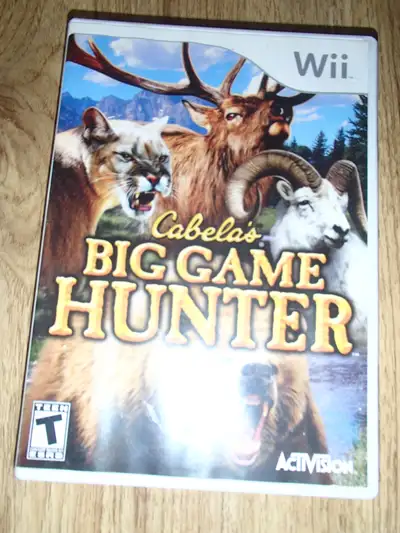 Wii Cabelas Big Game Hunter for sale Truro, View more