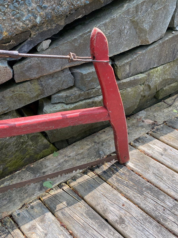 Antique Buck Saw / Hand Saw / Vintage Saw / Buck Saw in Other in City of Halifax - Image 4