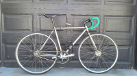 Gloss Burnt metal Fixie / Fixed gear bike