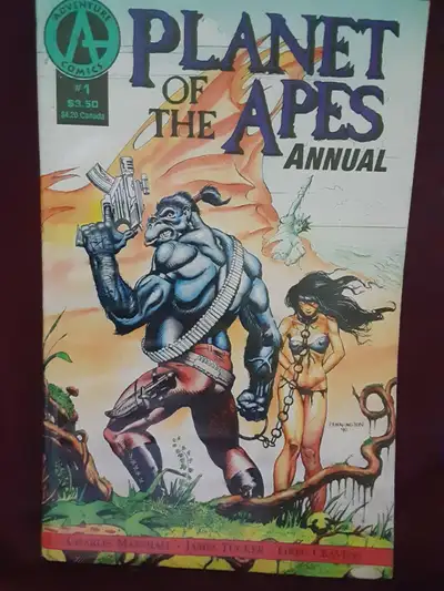 Published Adventure Comic back in 1991. Planet of the Apes Annual. B70
