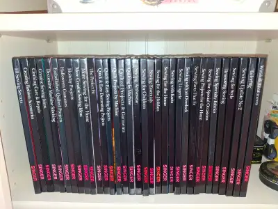 RARE Singer Sewing Reference Library, Like New! ~Value $30 each, View more