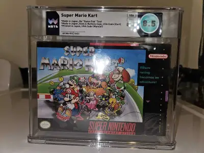 Super Mario Kart Complete in box Wata 8.5, View more
