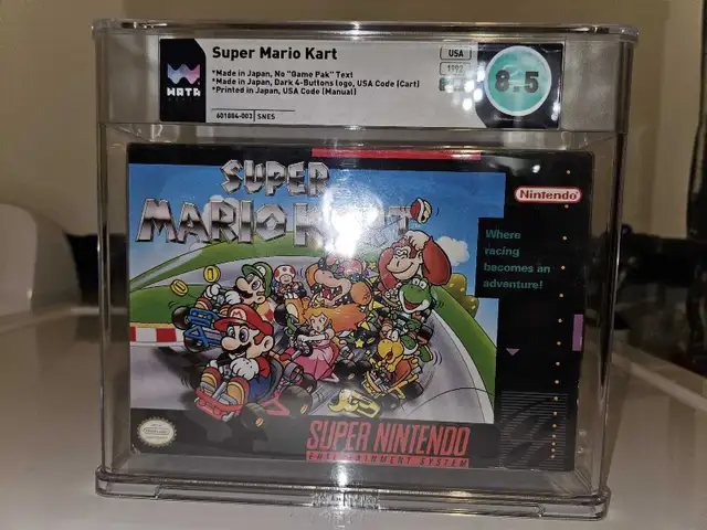 Super Mario Kart Complete in box Wata 8.5 in Older Generation in Oshawa / Durham Region - Image 2