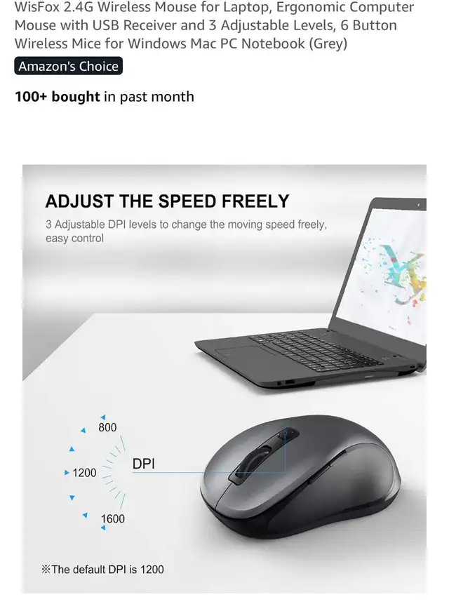 Wireless Mouse in Mice, Keyboards & Webcams in Markham / York Region - Image 4