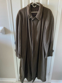 Men’s Wool Long Dress Coat size L-XL