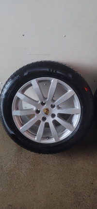 Porsche Cayenne winter tires & original rims R19 $1,900
