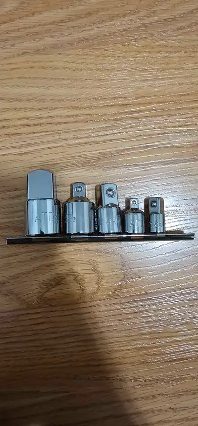 5 Pc Socket Adapter Set, View more