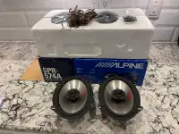 Alpine Type R speakers 5X7