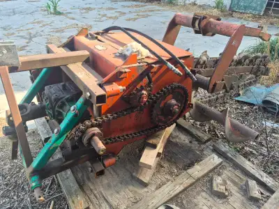 Pto 3 point hitch ditch witch chain trencher