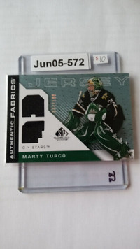 2007-08 SP Game Used Authentic Fabrics Rainbow /100 Marty Turco