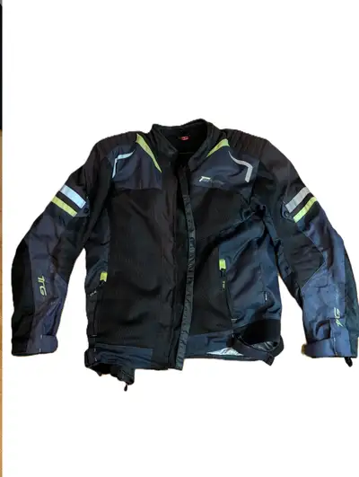 Torque Blue/Black Motorcycle Touring Jacket, View more