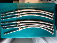 Connecteurs flexibles 12'' pour robinet avec Raccords 5/8'' M/F