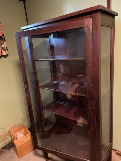 Curio Vintage Display Cabinet, View more