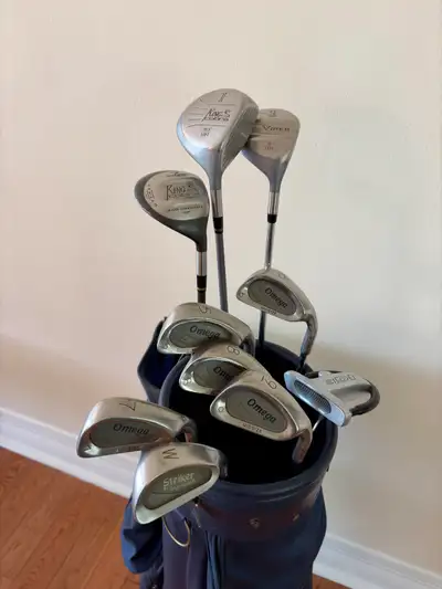 Men’s Full Golf set with Cart Bag / Right Handed, View more
