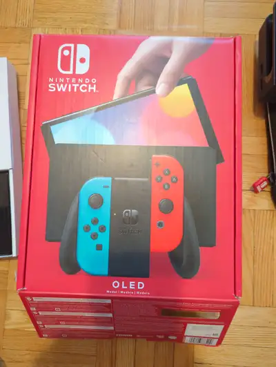 Nintendo switch OLED, View more