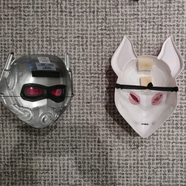 Masks: Ant-man and White fox (Japanese kitsune) in Costumes in Oakville / Halton Region - Image 4