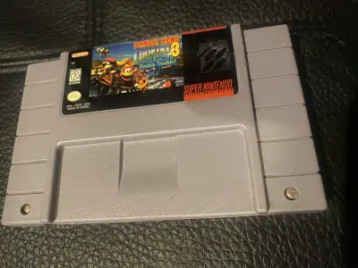 Donkey Kong Country 3 Dixie Kong's Double Trouble SNES Super NES, View more