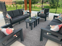 Outdoor Furniture Canadian Made HDPE Resin