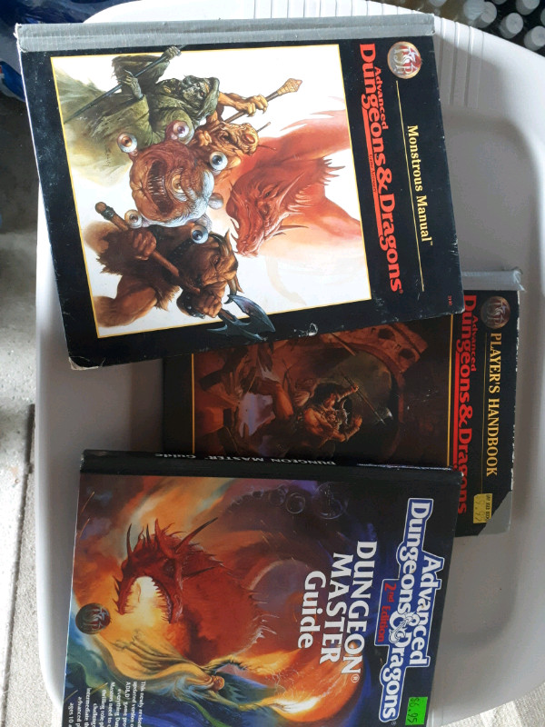 Dungeons & Dragons books 2nd & 3rd Ed. in Other in Sudbury