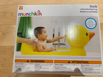 Munchkin Inflatable Duck Bath Tub, View more