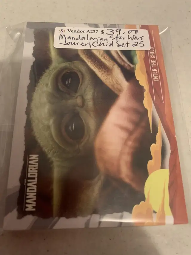 The Mandalorian Set of 25 Journey Child Star Wars Showcase 319 in Arts & Collectibles in Edmonton - Image 2