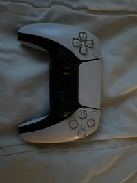 White PS5 controller 