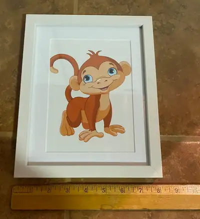 2-new wall frames for children’s room for sale. Front porch pick up from a clean pet/smoke free home...