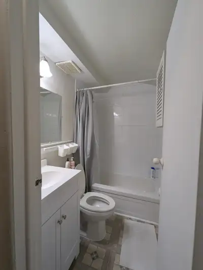 Enjoy peaceful living in a 1 bedroom attic apartment located in an exclusive S.E. Oakville century h...
