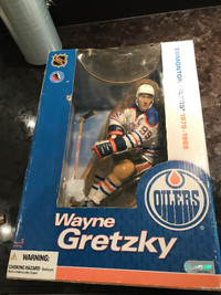 McFarlane NHL 12 Zoll Wayne Gretzky, Edmonton Oilers blaues Trikot
