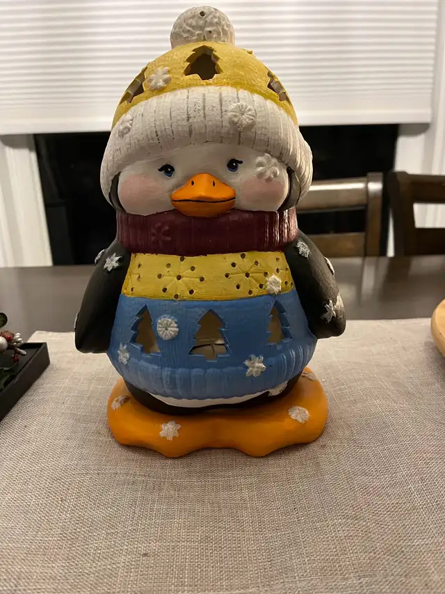 Hand Painted Ceramic Snowman in Other in Sudbury - Image 2