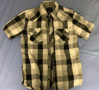Dress / Plaid Shirt for Men (1 Medium & 1 Large)