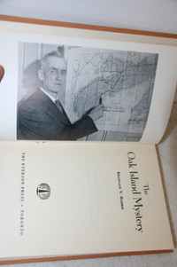 THE OAK ISLAND MYSTERY 1958 antique book by Reginald V. HARRIS