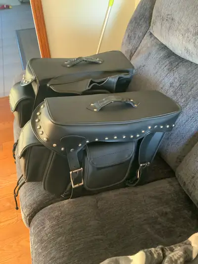 Shag Int.(Milwaukee Performance) Zip-off saddle bags Style SH-666.01ZB brand new, black, water resis...