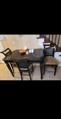 Kitchen dining table 4 chairs 