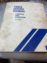 VINTAGE LOADSTAR AND CARGOSTAR FACTORY SERVICE MANUAL #W1383