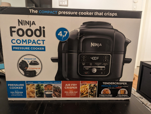 New NINJA Foodi COMPACT - pressure cooker in Microwaves & Cookers in City of Toronto