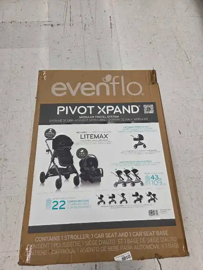 Evenflo Pivot Xpand Travel System, View more