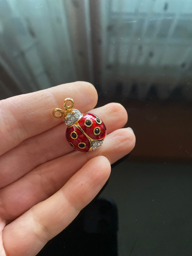 Vintage Swarovski Ladybug brooch in Jewellery & Watches in Delta/Surrey/Langley - Image 2