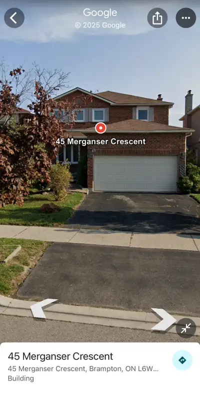 basement room for couples/ girls near Sheridan College
