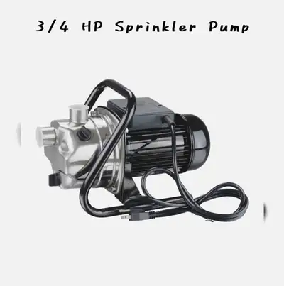 34 HP Sprinkler Pump, View more