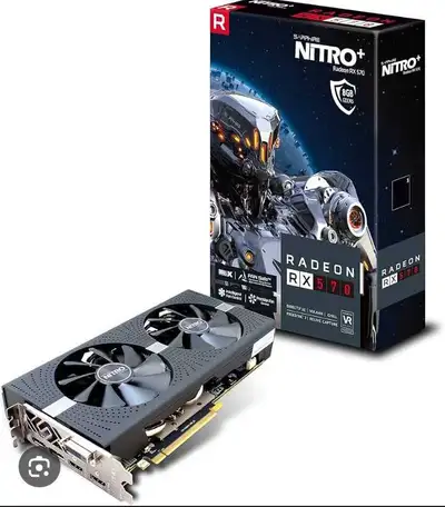 AMD GPU Rx 570 Rx580, View more