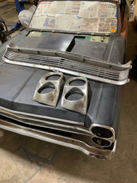 1966 Ford Fairlane grill and bezels