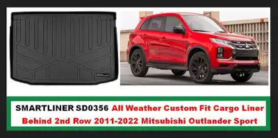 Cargo Liner Black 2011-22 Mitsubishi Outlander Sport SMARTLINER, View more