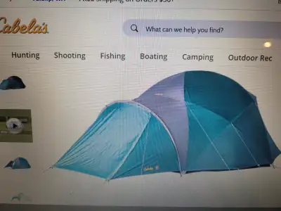 Geodesic Tent Brand New, View more