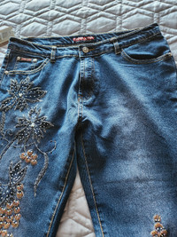 Okefel Ladies Embellished Jeans
