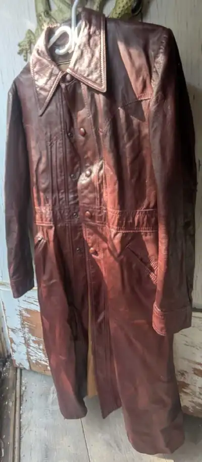 Leather Coat, View more