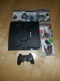 Ps3 slim and games