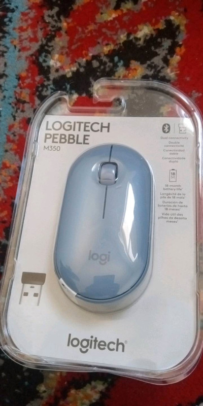 Logitech Pebble Mouse for Computer (Brand New) Wireless in Mice, Keyboards & Webcams in Ottawa