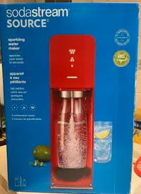 Sodastream sparkling water (brand new)