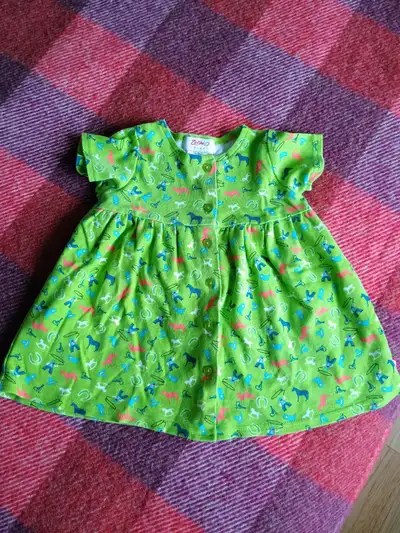 Baby girl dress size 6M, View more